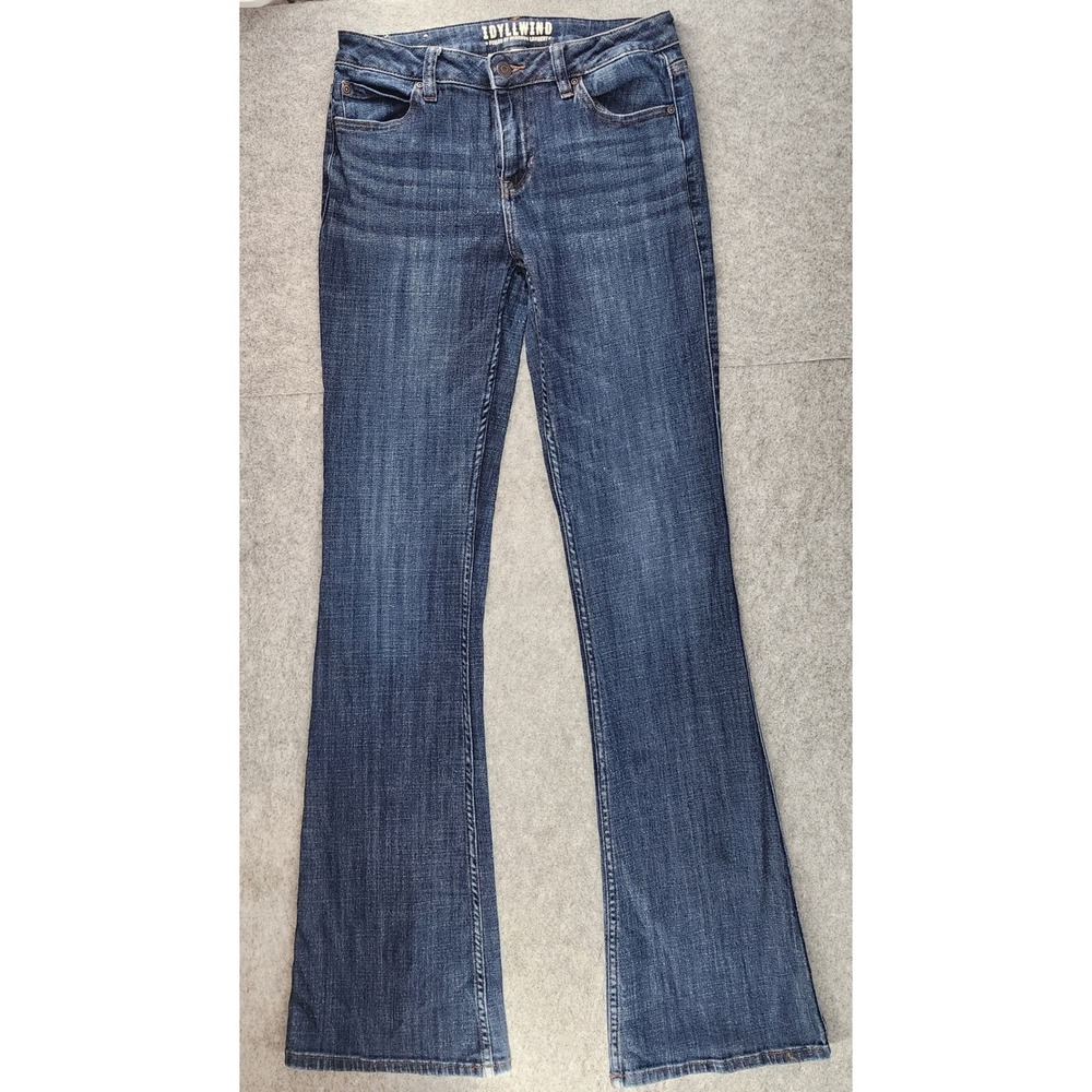 Idyllwind Miranda Lambert Womens Dark Wash Flare Leg Western Jeans 6W x 36L - Picture 2 of 6